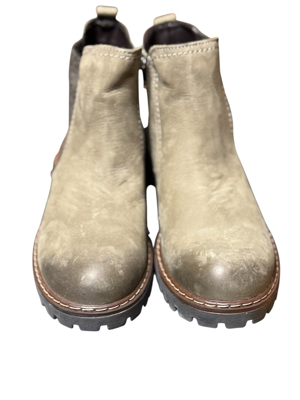 Josef Seibel Olive Green Marta Boots Sz 9-9.5 EU 40 New In Box - Picture 7 of 14